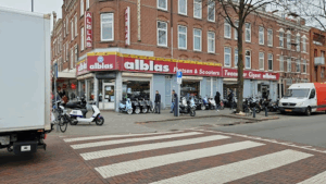 De bedrijfsnaam is alblas tweewielers