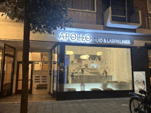 De bedrijfsnaam is Apollo huid- en laserkliniek
