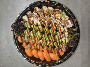 De bedrijfsnaam is Arkadia Sushi & Grill