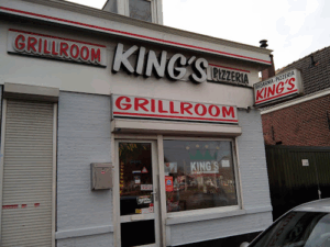De bedrijfsnaam is King's Grillroom