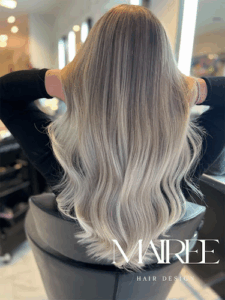 De bedrijfsnaam is mairée hair design