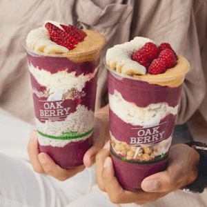 De bedrijfsnaam is Oakberry Açaí Rotterdam