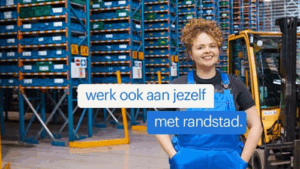 De bedrijfsnaam is Randstad uitzendbureau Rotterdam