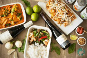 De bedrijfsnaam is thai kitchen to go